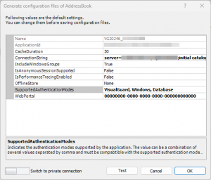 Modifying – Visual Guard
