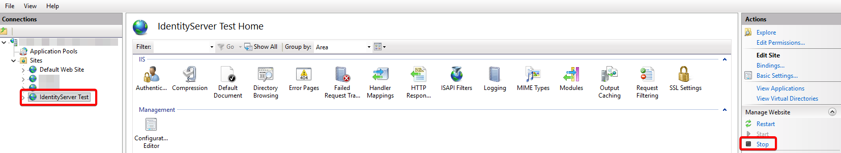 Update Identity Server – Visual Guard
