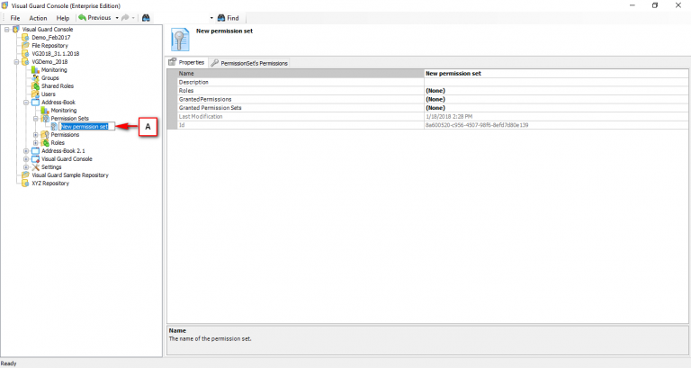 Manage Permission Set – Visual Guard